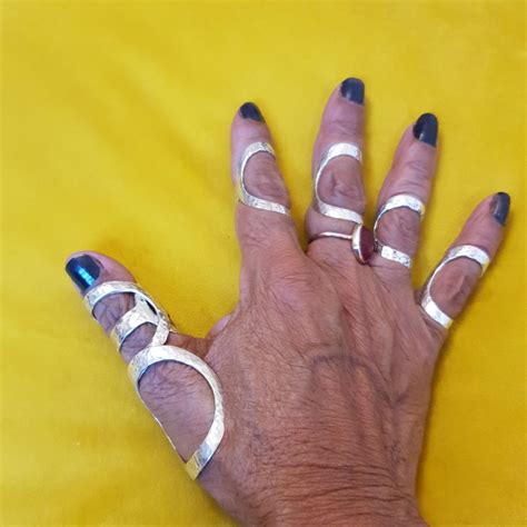 silver splints for fingers